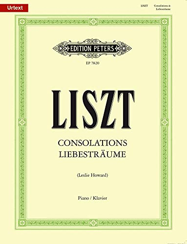 Consolations und Liebesträume (3 Notturnos), Klavier (Edition Peters)