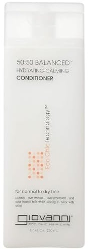 GIOVANNI Eco Chic 50:50 Balanced Hydrating Calming Conditioner, 8.5 oz
