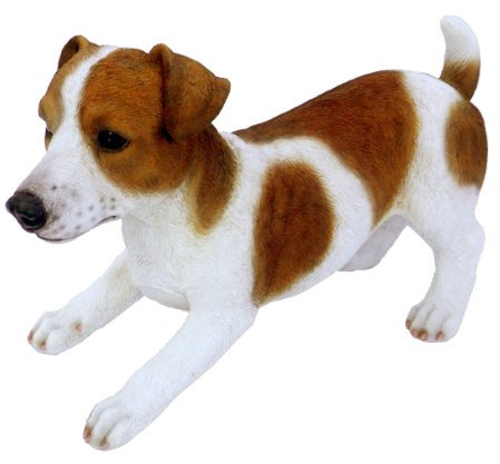 Real Life XL Jack Russell Dog Garden Ornament (SizeA)