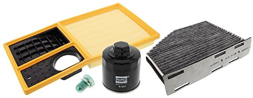 Mapco 68830 Inspektionspaket Ölfilter Luftfilter Innenraumfilter Ölablaßschraube