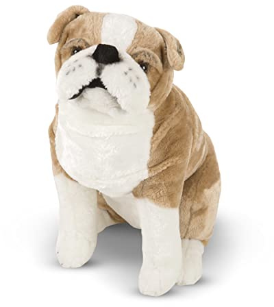 Melissa & Doug English Bulldog - Plush (Plüsch-Weiche Spielzeuge)