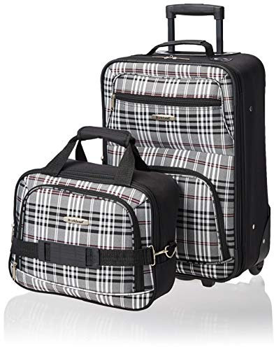Rockland Ensemble De Bagages 2-PC Koffer-Set, 30 Liter, Rot