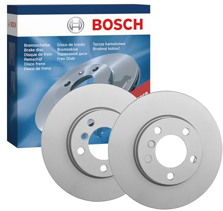 Bosch BD1557 Brake discs - Front axle - ECE-R90 certified - 1 set of 2 discs