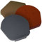 1 x Grey Universal Apex End Cap - Dry Verge Unit Gable Roof Mortar Free - Choice of Colour and Style