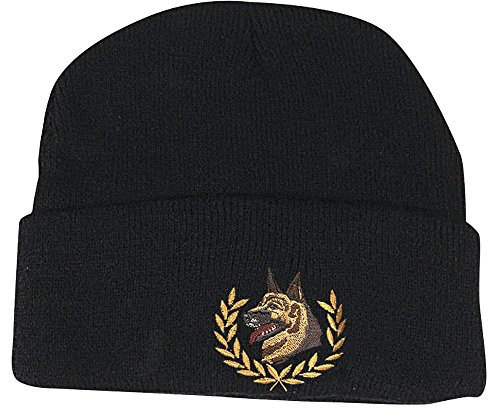 Hip-Hop Mütze Schäferhund Lorbeerkranz 54055 schwarz