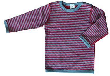 Leela Cotton Baby Kinder Langarmshirt Wendelangarmshirt Bio-Baumwolle Wendeshirt T-Shirt Jungen Mädchen Gr. 50/56 bis 140