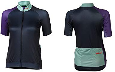 XLC Damen Damen Trikot Race Trikot, Dunkelblau/Weiss/rot, M, 2510184042