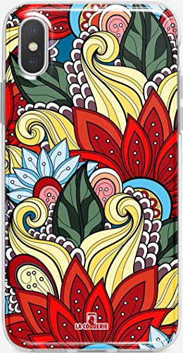 LA COQUERIE - Cover per Wiko Lenny 3, in silicone, motivo tropicale Custodia protettiva per telefono. Cover per smartphone rigida. Fabbricato in Francia