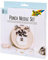folia 23411 - Punch Needle Set mit flauschigem Alpaka Motiv, 8 teiliges Komplettset mit Stickrahmen, Mönchsstoff, Punchnadel, Einfädelhilfe und Wolle