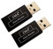 ZMA USB Data Blocker | Secure Fast Charging 3rd Gen Data Defender - Anti-Hacking Antivirus USB Data Blocker for iPhone, Smartphone Data Sync Blockers, Blocks Unwanted Data Transfer (2, Black)
