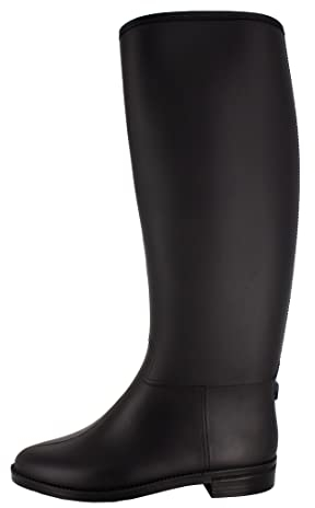Spirale Ascot Plus Black, Stivali in Gomma Donna, 39 EU