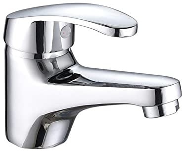 Rubinetto da Bagno, Lavandino ANMECS Miscelatore Monocomando Lavabo Rubinetto da Bagno Cromo AN62927