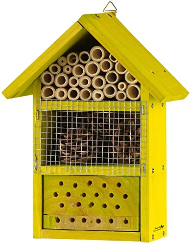 Royal Gardineer Insektenhotel Set: Insektenhotel-Bausatz, Nisthilfe und Schutz für Nützlinge, extra-tief (Bausets, Bausatz groß, insektengiften)
