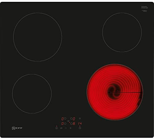 Neff N50 TL16EB1N1 Electric hob with Touch Control, 60 cm, Black, Built in