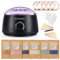 NEOMANN Waxer II - Premium Haarentfernung Waxing Set mit Geschenkbox & Karte - Perfektes Spa-Geschenk für Ihre Liebsten (Schwarz, Waxer II Deluxe)