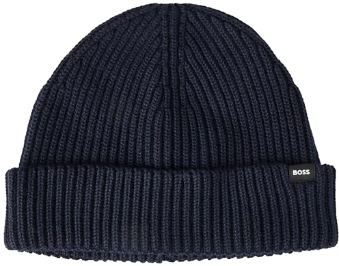 BOSS Herren Pedro_hat Cap, Dark Blue404, Einheitsgröße EU
