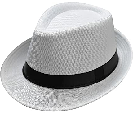 Wdgfv Sonnenhut Damen Faltbar Baumwolle Männer und Frauen Retro-Jazz-Hut Soild britischer Sonnenhut Reise-Sonnenhut Kindermütze Sonnenhut Sonnenhut Kind Sonnenhut Damen Zum Falten