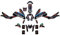 ENARUI Dekor Aufkleber Decals Graphics Kompatibel mit KTM Duke 125 200 390 2012 2013 2014 2015 2016