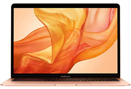 2019 Apple Macbook Air avec 1.6GHz Intel Core i5 (13-Pouces, 8GB RAM, 128GB SSD Stockage) (AZERTY Français) Or (Reconditionné)