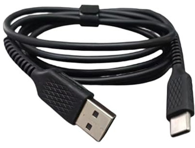 Marshallii - Cavo per cuffie da gioco senza fili di tipo C su USB, cavo di ricarica per cuffie