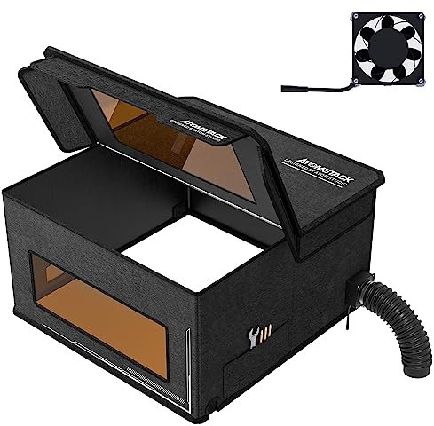 ATOMSTACK FB2 Gehäuse für Lasergraviermaschine, Klappbare Feuerschutzbox (FB2)