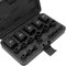 19 Pcs Torx Plus Socket Set & Inverted Torx Socket Set 6 Point Star Torque Socket Set,Cr-v Steel EP4-EP8.8-EP32 with 1/2'' 3/8'' 1/4'' Dr E-Torx Plus Socket Wrench Set for Tesla with Plastic Case.