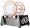LALABU Elektrische Rotationspoliere, Poliertrommel Schmuck-Poliermaschine, 220V 45W Tumbler Polisher Rotary, Walzpoliermaschine Barrel Poliermaschine mit Fassungsvermögen 3L Tragfähigkeit 3kg/6,6