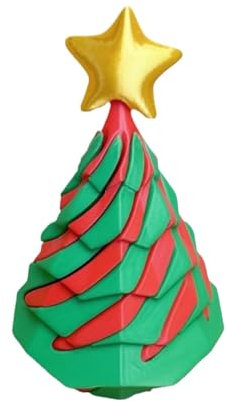 Albero di Natale - Giocattolo Fidget albero di Natale in - Giocattolo Fidget a cono in - Albero di Natale Impossibile per lo studio a casa - Scultura Passthrough - Albero di Natale