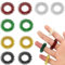 Akupressur Ring Set, 10 Stück Massageringe für Finger Akupressurring, Massage Ring für Stress Reduzierstück und Förderung der Durchblutung, Fingermassage oder Zehenmassage