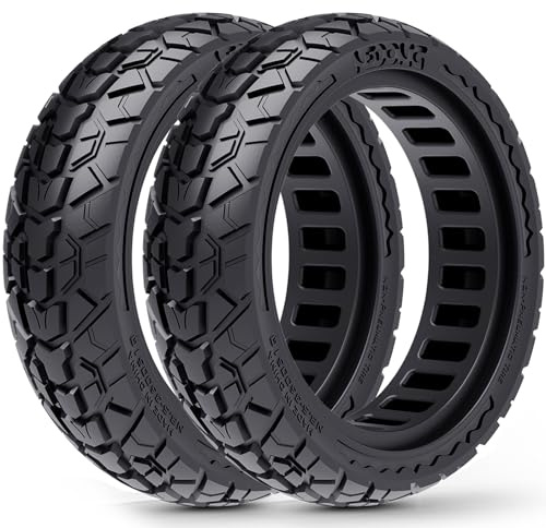 BABEJIA 2PCS E Scooter Reifen 9.5x2.5-6.1 Tubeless, Werten Sie Ihr Scooter auf mit Reifen 9.5x2.5, Vollgummireifen 9.5x2.5-6.1 Kompatibel mit NIU KQI3 Pro/Sport/Max