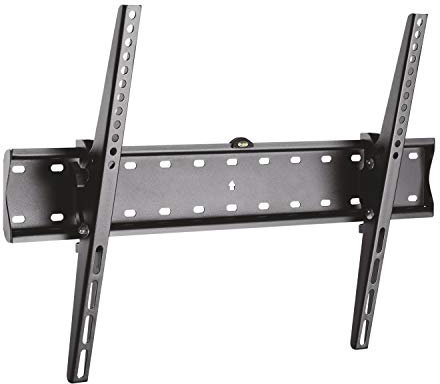 Soporte inclinable para TV y Monitor, Carga hasta 40 kg, Compatible con Pantallas de 37 a 70, Color Negro, Ideal para optimizar Espacios.