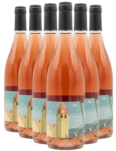Collioure - Rosé 2025 - Les Cartes Postales du Roussillon - Vin Rosé du Languedoc - Roussillon (6x75cl)