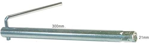 JMP Zündkerzenschlüssel SW21 300mm mit abgewinkeltem Knebel
