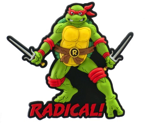 Teenage Mutant Ninja Turtles Soft Touch PVC Magnet: inchRaphaelinch