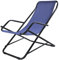 Stiliac Sdraio Dondolino Oscillante Swing, Alluminio, Blu Melange, Blu tramato