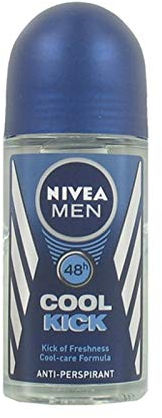 NIVEA Men Cool Kick Deo Roll-on, Anti-Perspirant - 3er Pack (3 x 50 ml)