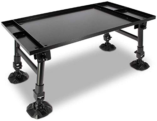 G8DS® Dynamic Bivvy Table groß Schalmmfüße verstellbar 4 kleine Ablagefächer Angeln Karpfen Tisch Session Kochen