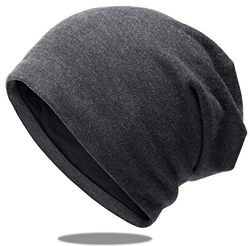 OCTERING Slouch Beanie Mütze Damen und Herren Baumwolle Elastisch Unisex