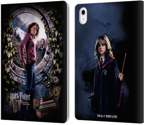 Head Case Designs Offizielle Harry Potter Hermione Poster Prisoner of Azkaban IV Leder-Wallet-Hülle Kompatibel mit Apple iPad Air 11 2020/2022/2024/2025