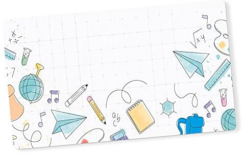 itenga 25x Namensetiketten Namensschilder beschriftbar klein I Schulheft Bücher Etiketten I Namensschild beschreibbar selbstklebend Aufkleber aus Haftpapier bunt 5x2,5cm