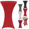 heimtexland ® Stehtischhusse Event Deko Stretch Husse Stehtisch Bistrotisch Party Dekoration Hochzeit Tischdeko Bezug Ökotex Typ843 Rot 70 cm