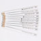 Crayons en bois gravés personnalisés, stylo de décoration scolaire personnalisé avec gomme, cadeau de mariage, fête prénatale, crayons personnalisés (20 pièces, 19 cm)