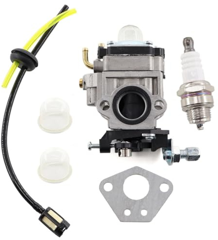 MCHNIC Vergaser mit Benzinfilter Zündkerze für Monzana CT-M430-1 5in1 Multifunktionsschneider Motorsense