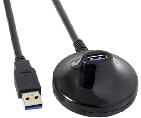 NFHK USB 3.0 Type-A Male to Female Extension Dock Station Docking Cable 80cm