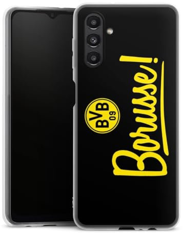 DeinDesign Silikon Hülle kompatibel mit Samsung Galaxy A13 5G Case transparent Handyhülle Borussia Dortmund Borusse BVB