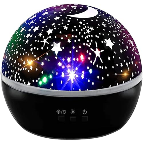 Retoo Sternenhimmel Projektor Galaxy Star Projector LED Starry Sternenprojektor Polarlicht Lampe Nachtlicht für Kinder Party, Dekoration Weihnachten Erwachsene Schlafzimmer 360° Drehen USB