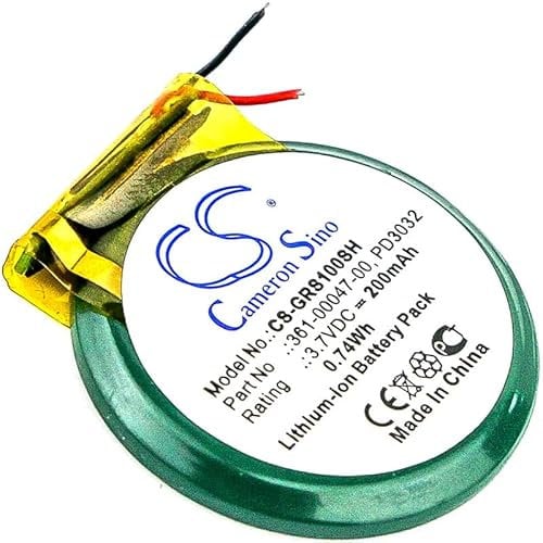 200mAh Smartwatch Battery For Garmin 361-00047-00 PD3032 Forerunner S1 S1W 110 210 210W 610 Approach S1