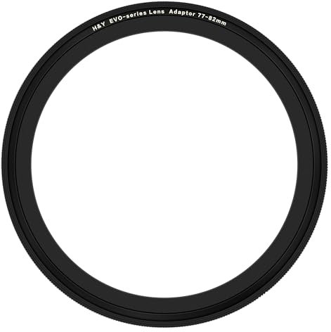 H&Y Step Up Ringe für Filter 77 bis 82 mm Magnetfilter Objektivfilter Adapterringe Step Down Ring