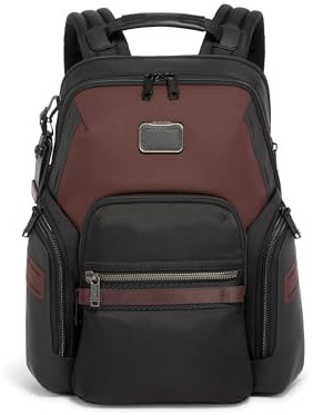 TUMI Alpha Bravo Navigationsrucksack, Alltagsreiserucksack, passend für Laptops bis zu 15 Zoll (40,6 x 35,6 x 18,5 cm), Ochsenblut (Oxblood), Einheitsgröße, Navigationsrucksack