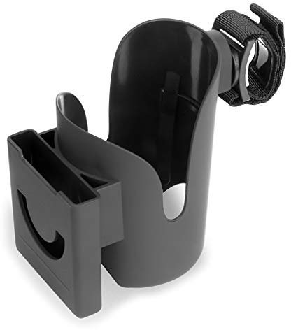 jojobasec Getränkehalter für Kinderwagen, Flaschenhalter, verstellbar, für Kinderwagen